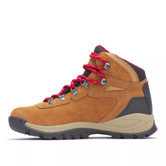 Columbia Newton Ridge Plus Waterproof Amped Hiking Boots | Women’s 11 Elk / Red - Picture 6 of 16